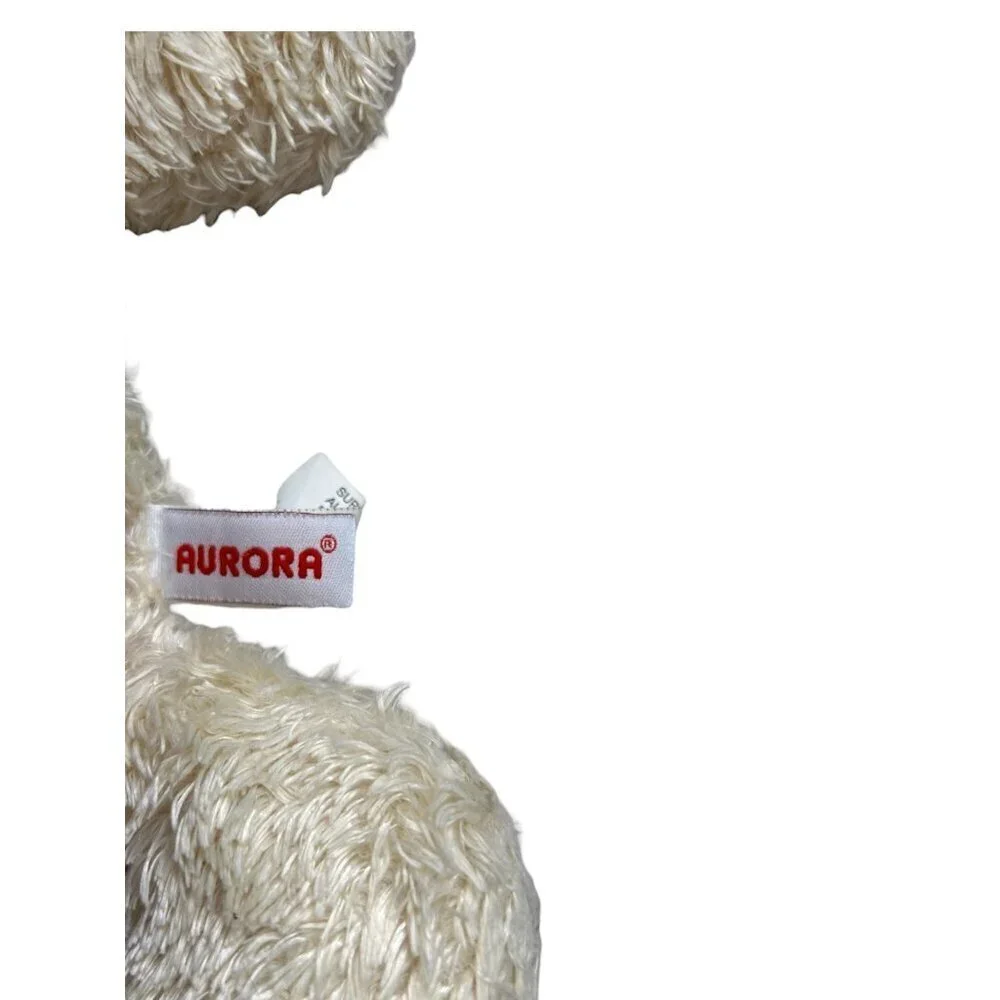 Aurora Garth Puppy Dog Hand Puppet Soft Fluffy Plush Toy Kids